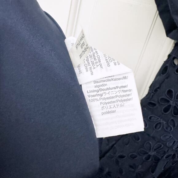 J.Crew Short-sleeve A-line Dress in Embroidered Eyelet - Picture 9 of 10